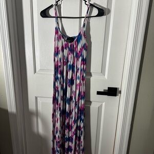 Cynthia Rowley Vibrant Pink and Blue Dress
